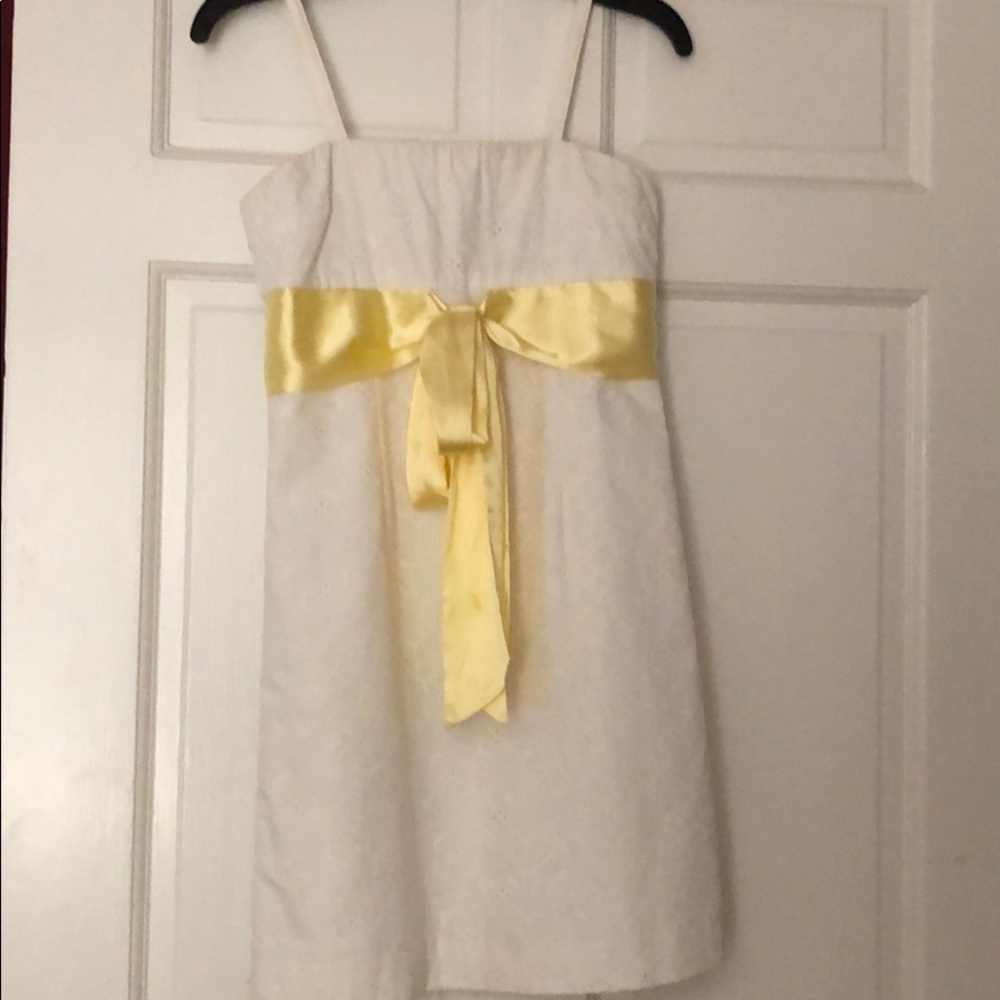 Polly Flinders White Dress